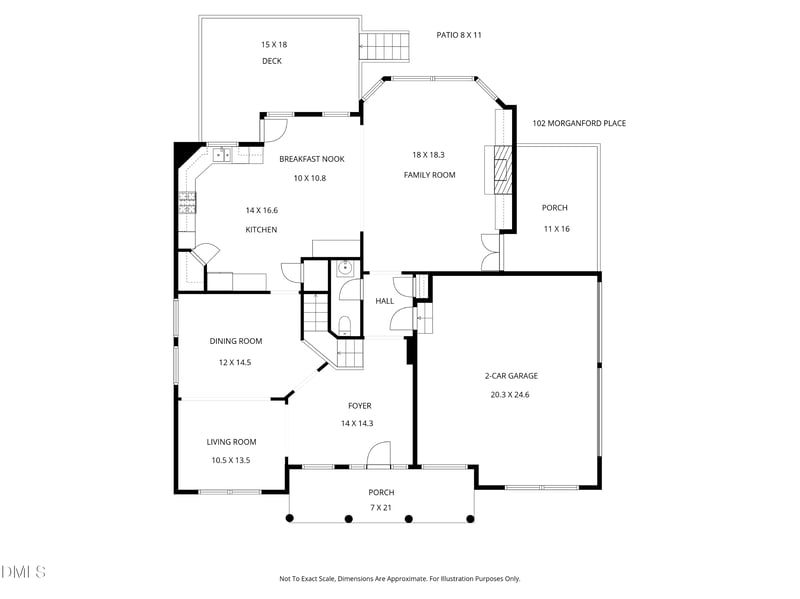 102 Morganford Pl, Cary, NC 27518