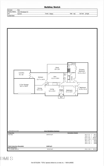 102 Olmstead Ct, Garner, NC 27529