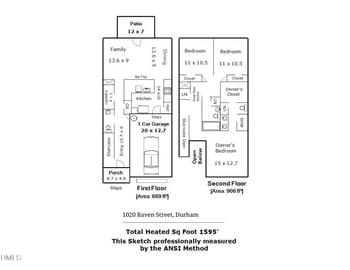 1020 Raven St, Durham, NC 27704