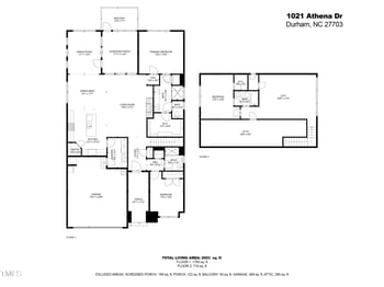 1021 Athena Dr, Durham, NC 27703