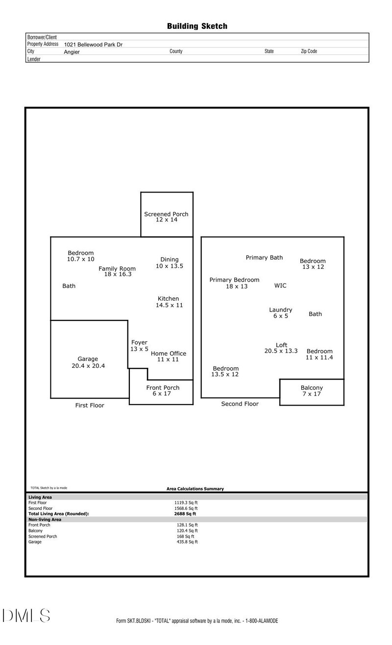 1021 Bellewood Park Dr, Angier, NC 27501