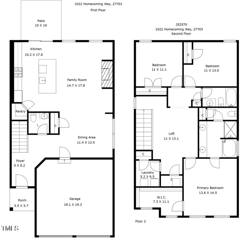 1022 Homecoming Way, Durham, NC 27703