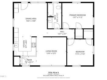 10222 Chestnut St, Middlesex, NC 27557