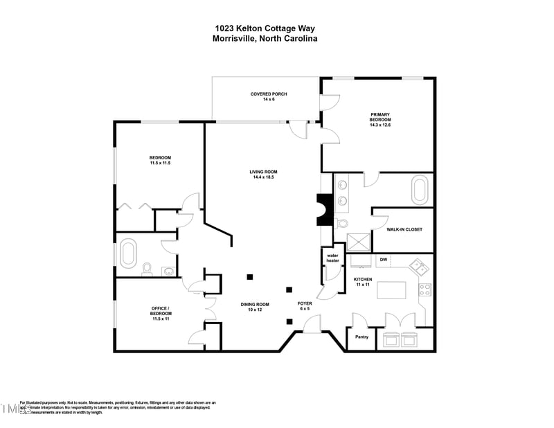 1023 Kelton Cottage Way, Morrisville, NC 27560