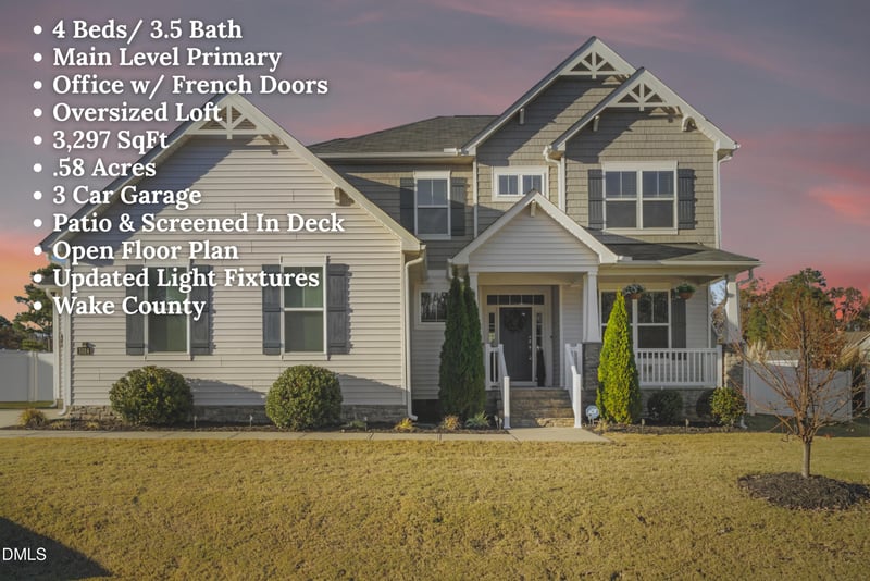 1024 Jarrett Bay Rd, Willow Springs, NC 27592