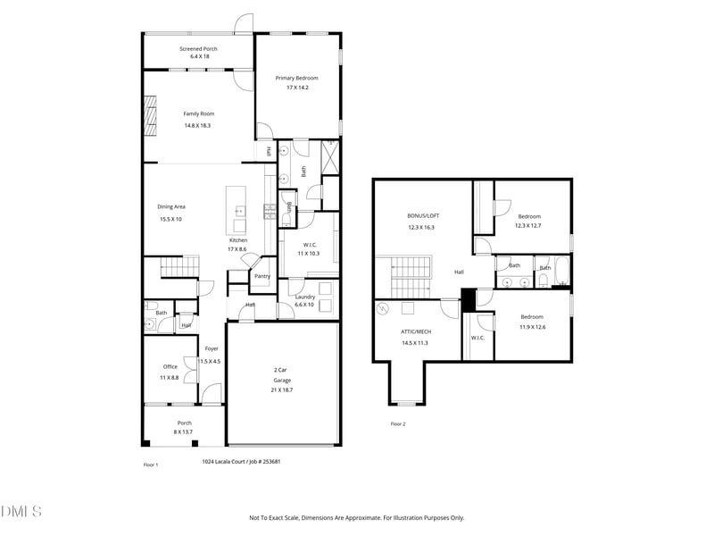 1024 Lacala Ct, Wake Forest, NC 27587