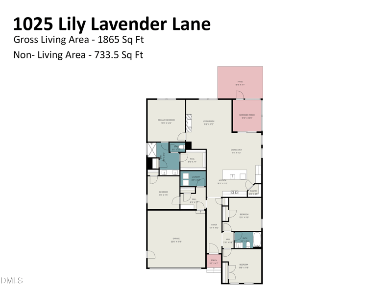 1025 Lily Lavender Ln, Knightdale, NC 27545