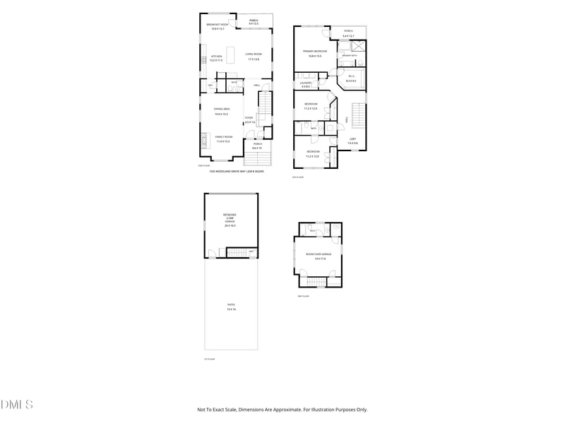 1025 Woodland Grove Way, Wake Forest, NC 27587