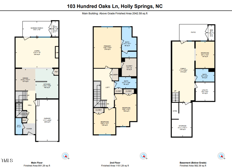 103 Hundred Oaks Ln, Holly Springs, NC 27540