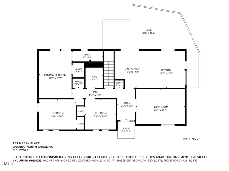 103 Mabry Pl, Garner, NC 27529