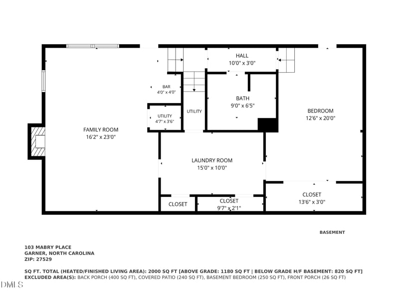 103 Mabry Pl, Garner, NC 27529