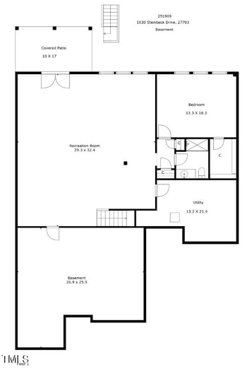 1030 Steinbeck Dr, Durham, NC 27703