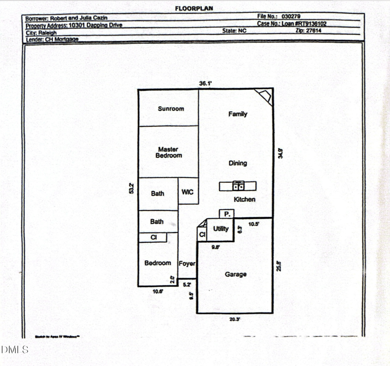 10301 Dapping Dr, Raleigh, NC 27614