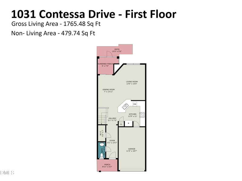 1031 Contessa Dr, Cary, NC 27513