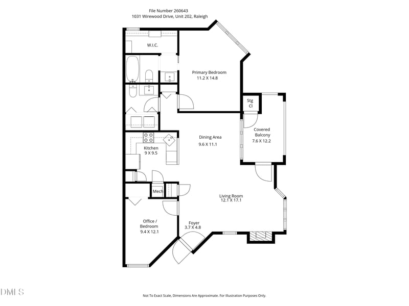 1031 Wirewood Dr #202, Raleigh, NC 27605
