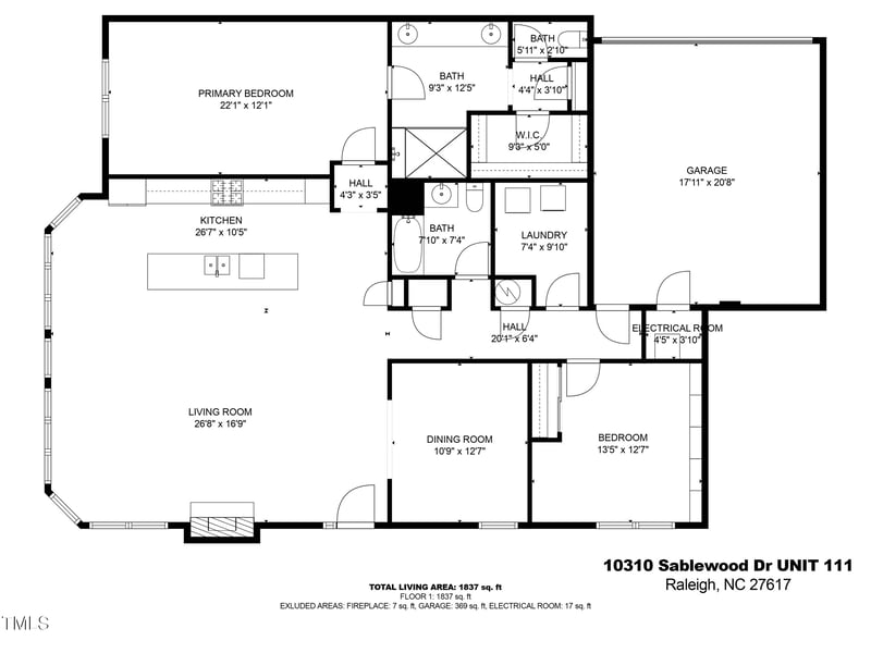 10310 Sablewood Dr #111, Raleigh, NC 27617
