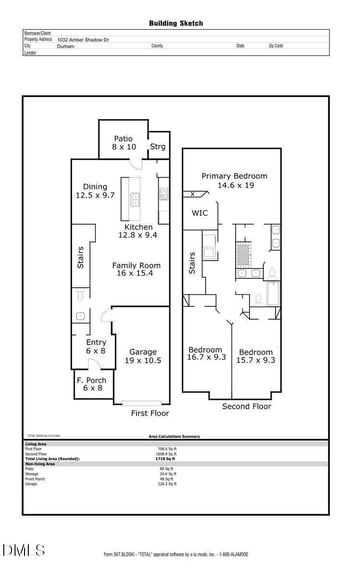 1032 Amber Shadow Dr, Durham, NC 27703