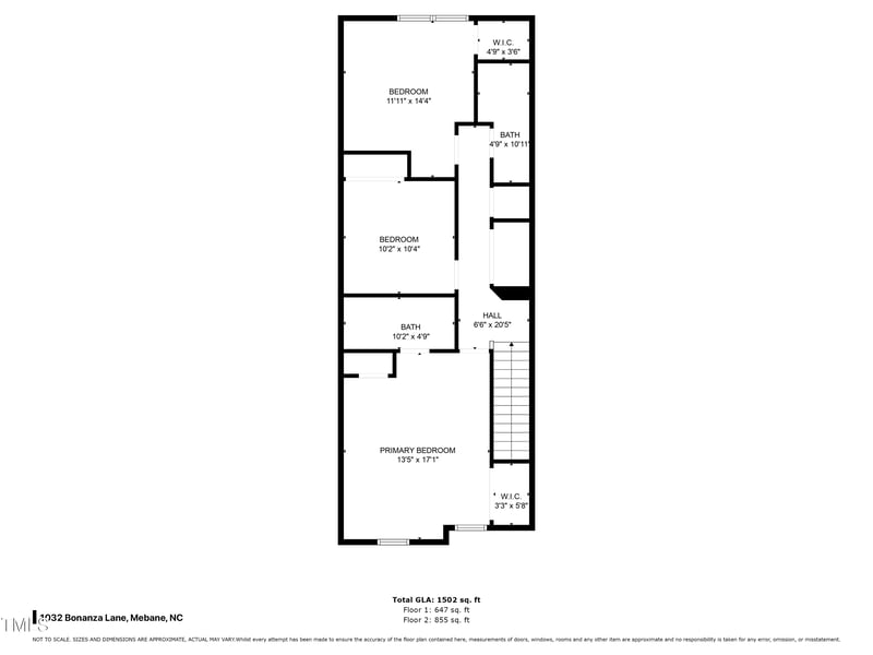 1032 Bonanza Ln, Mebane, NC 27302