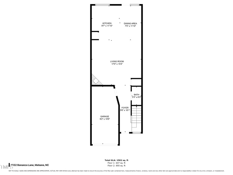 1032 Bonanza Ln, Mebane, NC 27302