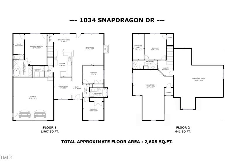 1034 Snapdragon Dr, Wake Forest, NC 27587