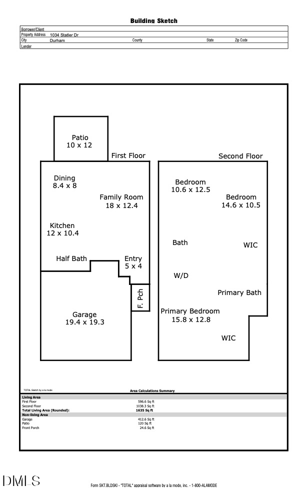 1034 Statler Dr, Durham, NC 27703