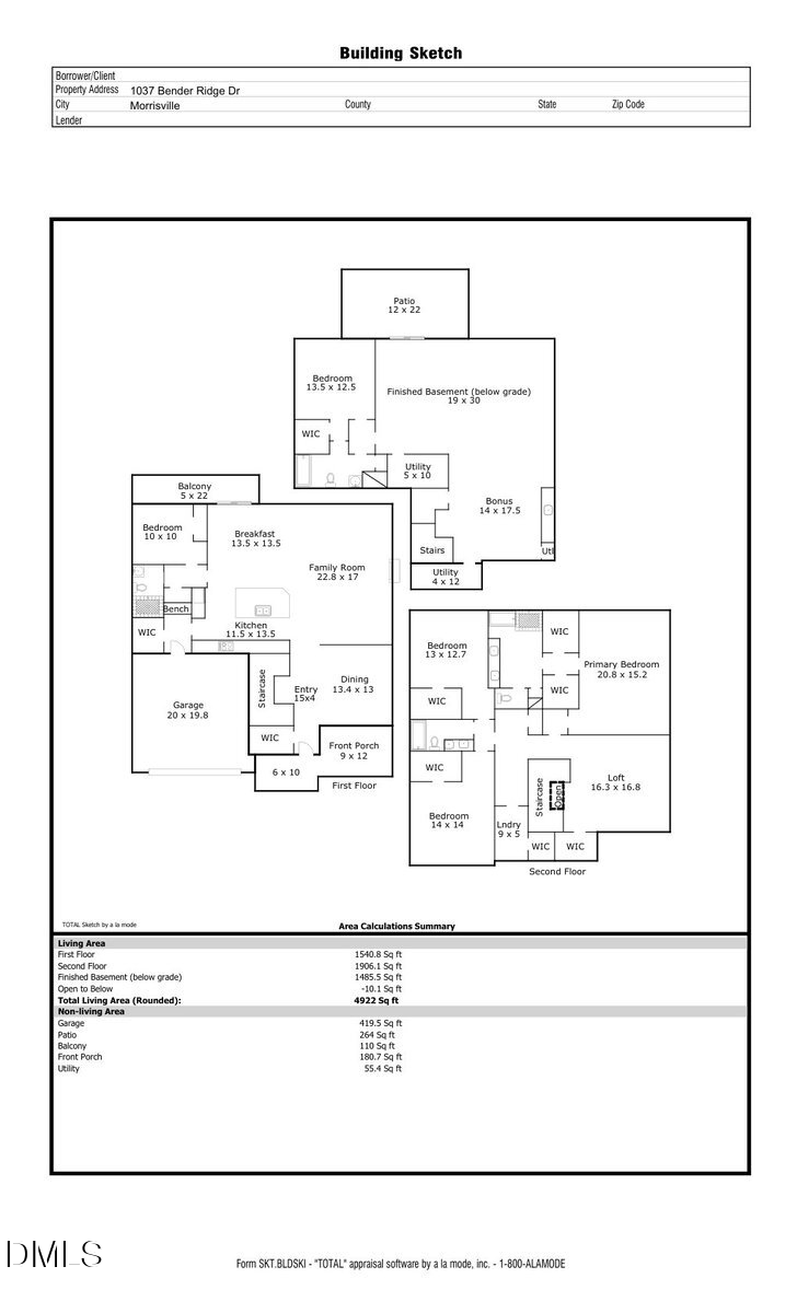 1037 Bender Ridge Dr, Morrisville, NC 27560