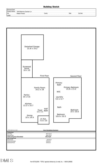 104 Etteinne Garden Ln, Wake Forest, NC 27587