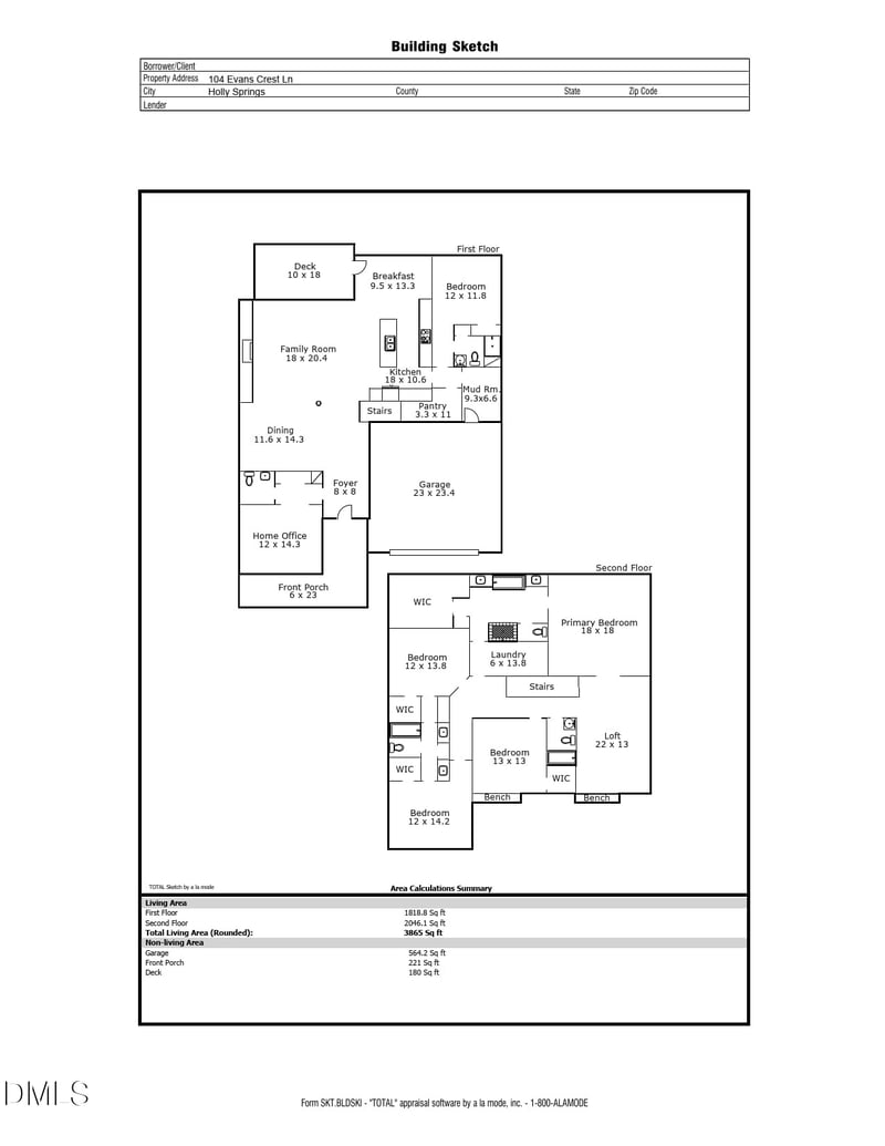 104 Evans Crest Ln, Holly Springs, NC 27540