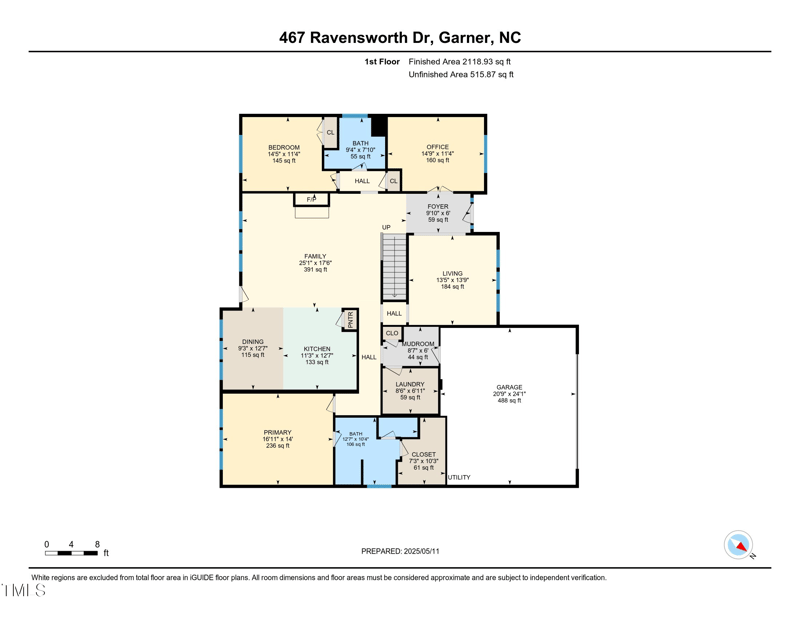 104 Fountainhead Ln, Garner, NC 27529