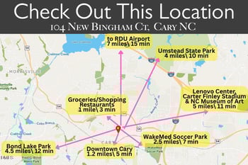 104 New Bingham Ct, Cary, NC 27513