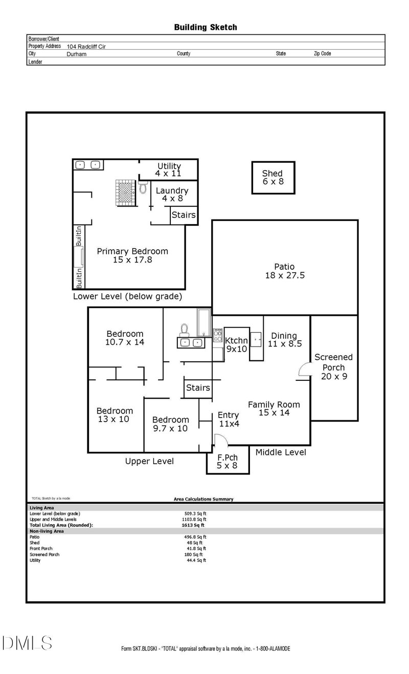 104 Radcliff Cir, Durham, NC 27713