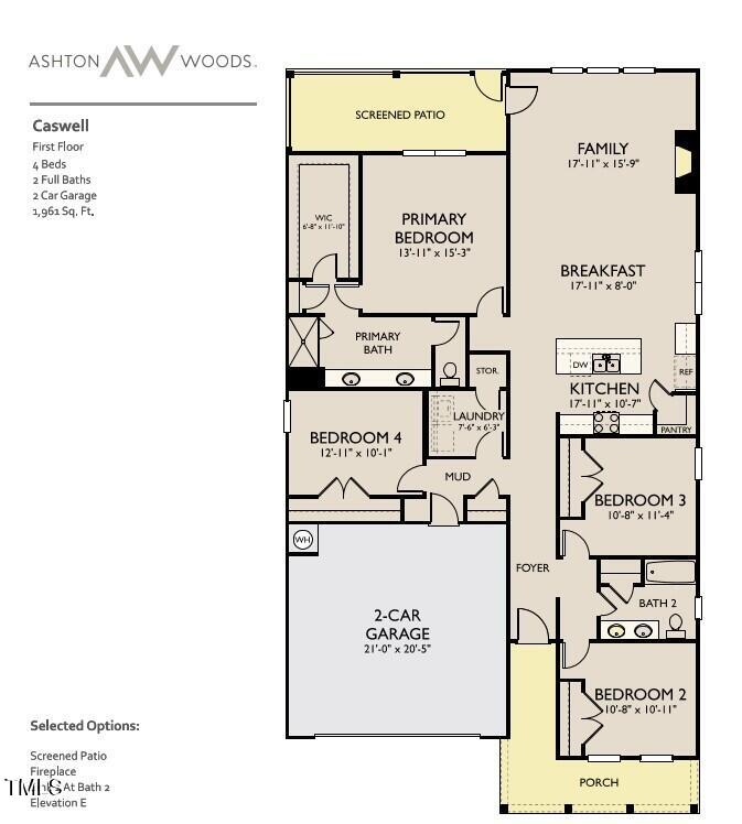 104 Stonemill Trl #Homesite 253, Clayton, NC 27520