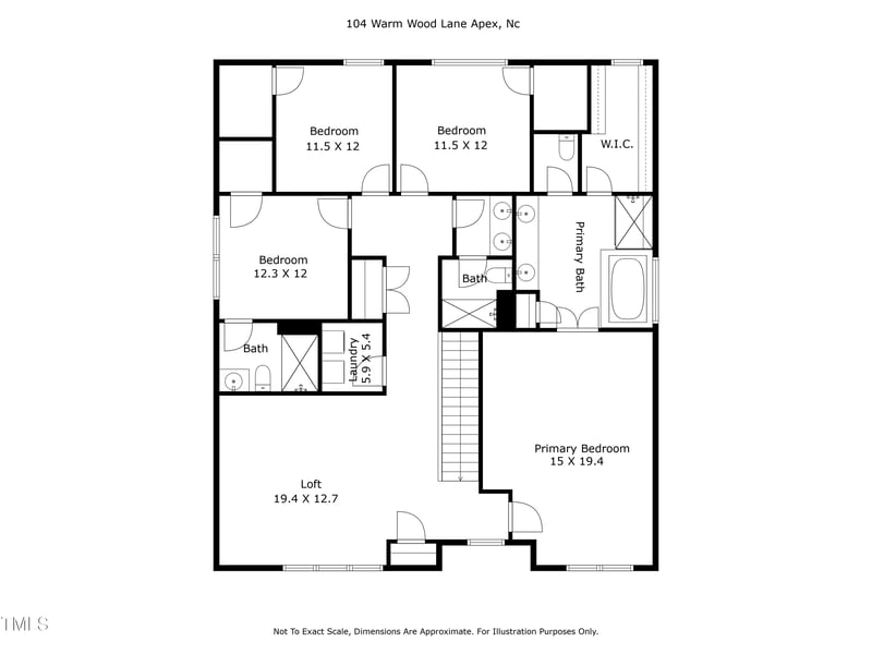 104 Warm Wood Ln, Apex, NC 27539