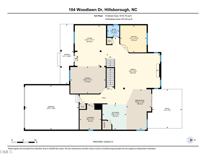 104 Woodlawn Dr, Hillsborough, NC 27278