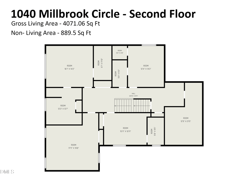 1040 Millbrook Cir, Chapel Hill, NC 27516