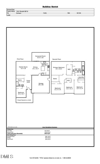 1041 Ringhill Bluff Dr, Durham, NC 27704