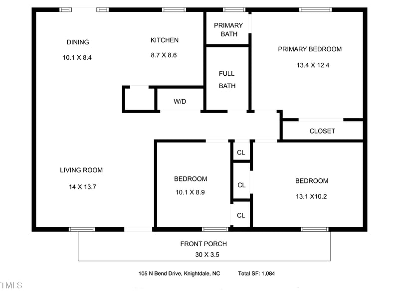 105 Bend Dr, Knightdale, NC 27545
