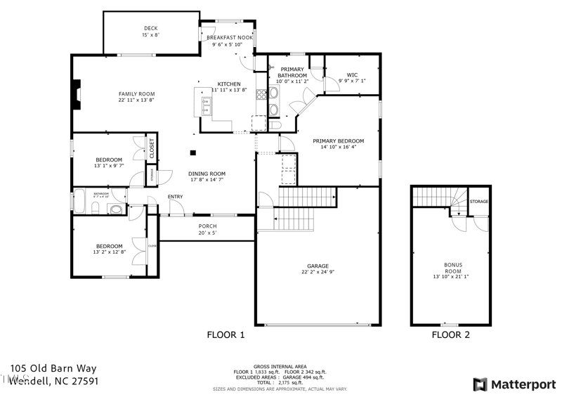 105 Old Barn Way, Wendell, NC 27591