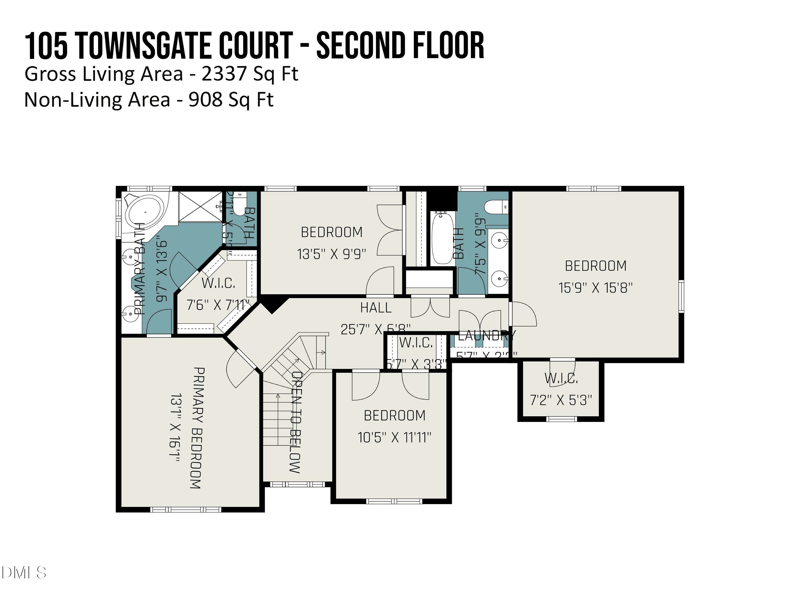 105 Townsgate Ct, Holly Springs, NC 27540