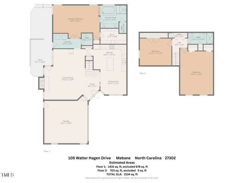 105 Walter Hagen Dr, Mebane, NC 27302