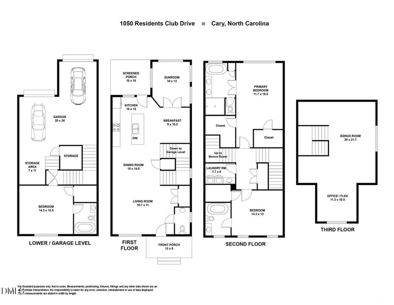 1050 Residents Club Dr, Cary, NC 27519