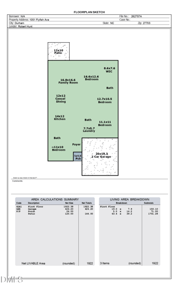 1051 Flyfish Ave, Durham, NC 27703