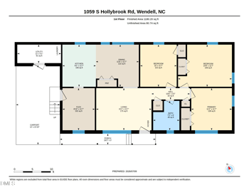 1059 Hollybrook Rd, Wendell, NC 27591