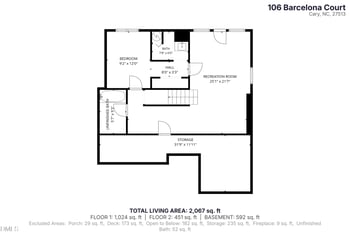 106 Barcelona Ct, Cary, NC 27513
