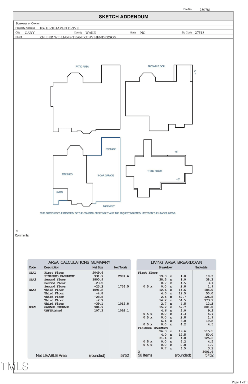 106 Birkhaven Dr, Cary, NC 27518