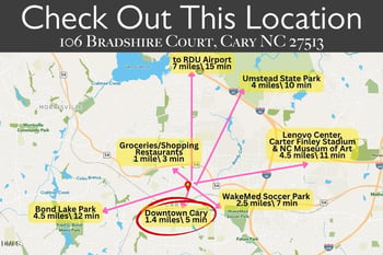 106 Bradshire Ct, Cary, NC 27513
