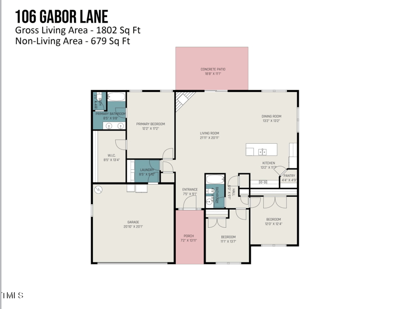 106 Gabor Ln, Goldsboro, NC 27530