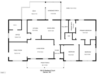106 Shetland Ct, Garner, NC 27529