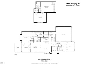 1066 Bingley Dr, Durham, NC 27703