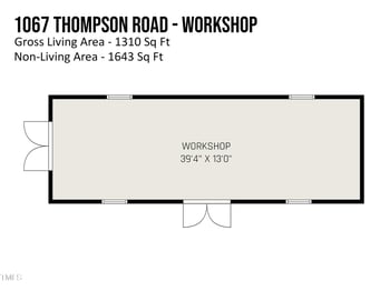 1067 Thompson Rd, Four Oaks, NC 27524